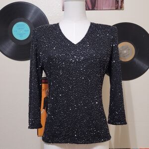 Brilliante | Vintage Beaded Top